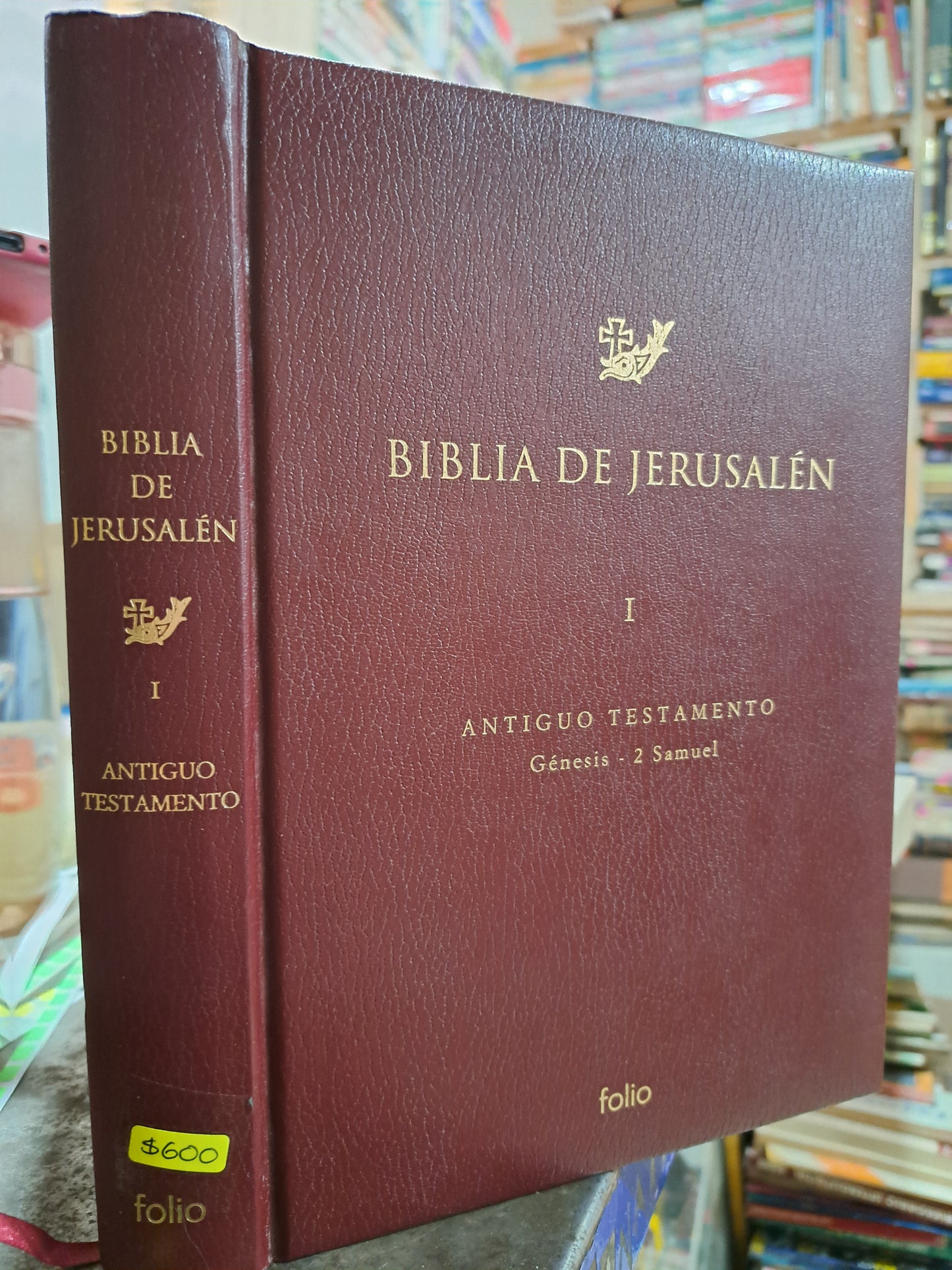 BIBLIA DE JERUSALEN I  ANTIGUO TESTAMENTO GENESIS- 2 SAMUEL USADO ANTIGUO ALDAMA