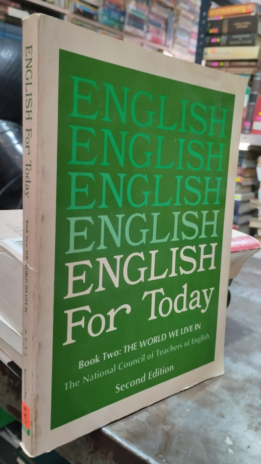 ENGLISH FOR TODAY LIBRO USADO IDIOMAS ALDAMA