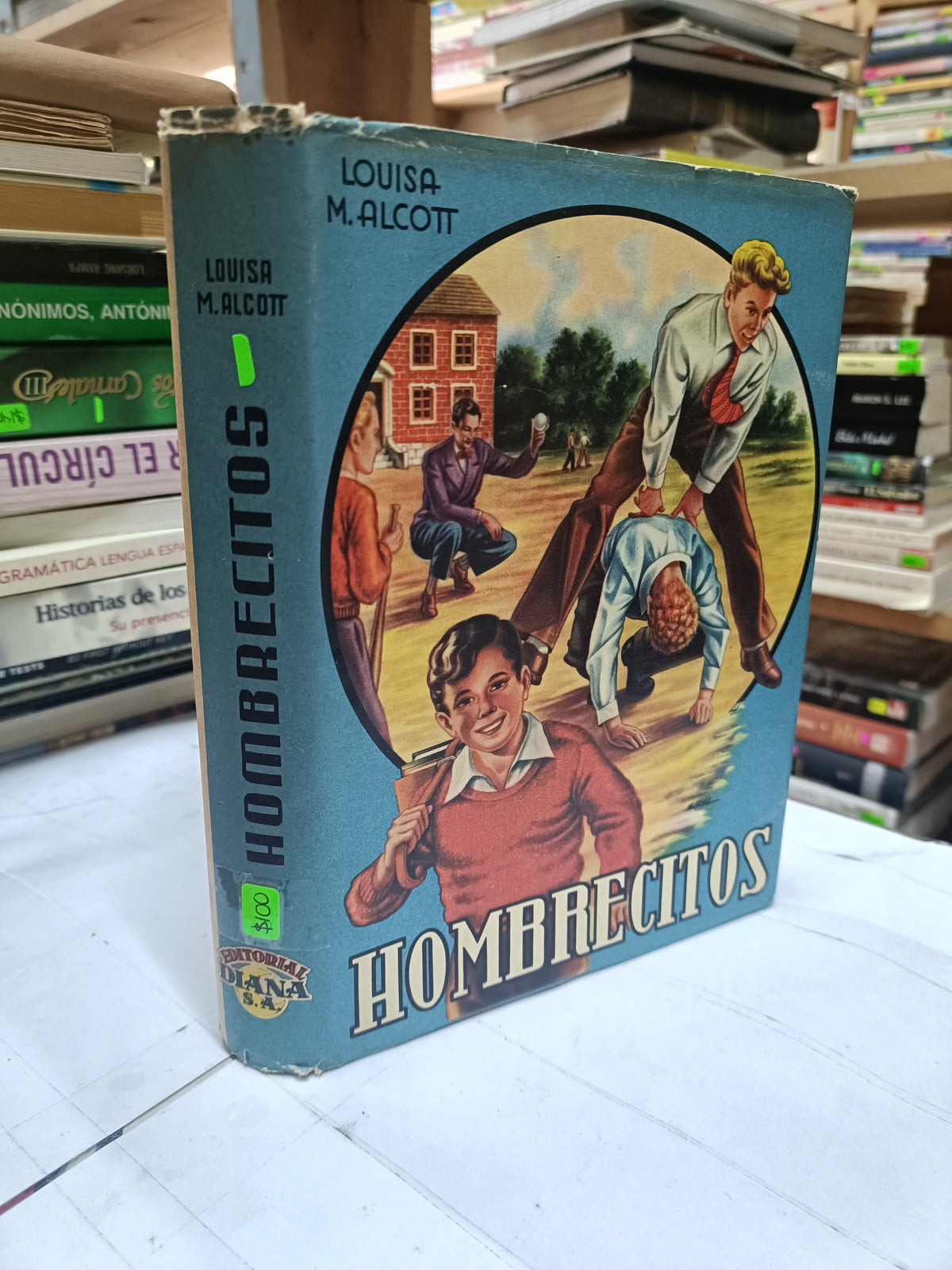 HOMBRECITOS POR LOUISA M. ALCOTT USADO NOVELA LITERARIO 207