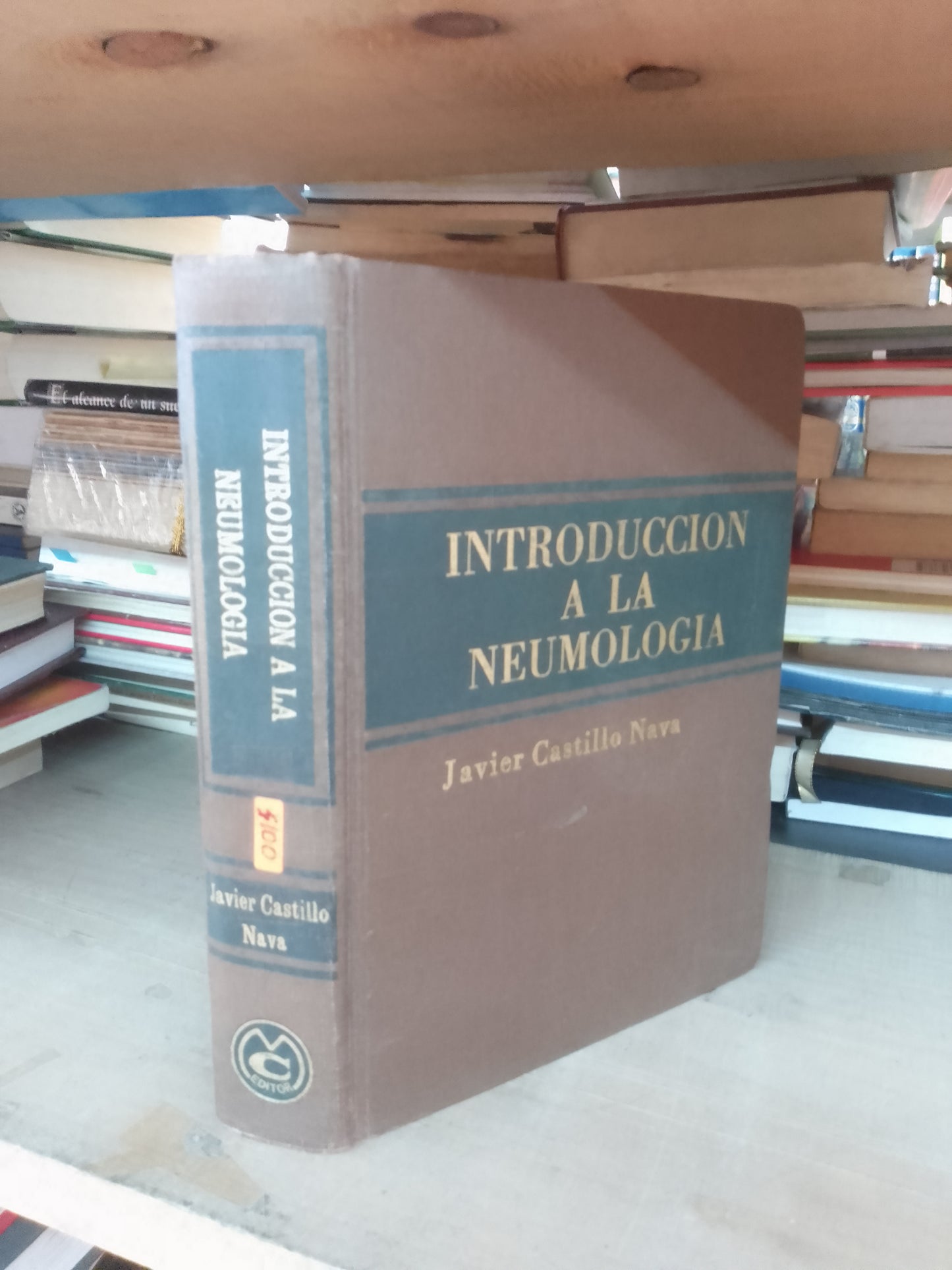 INTRODUCCIÓN A LA NEUMOLOGÍA POR JAVIER CASTILLO NAVA USADO MEDICINA LITERARIO 207
