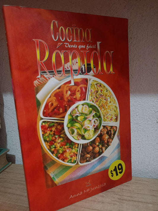 COCINA RAPIDA POR ANNA M. JUNCOSA USADO COCINA LITERARIO 305