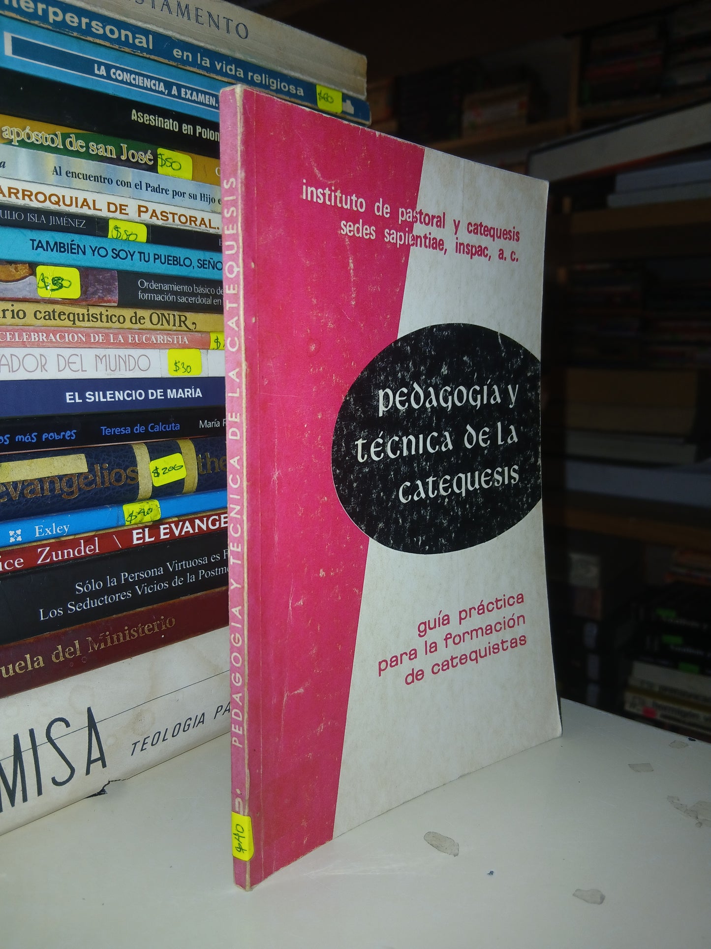 PEDAGOGÍA Y TÉCNICA DE LA CATEQUESIS POR EL INSTITUTO DE PASTORAL Y CATEQUESIS USADO RELIGIÓN LITERARIO 207