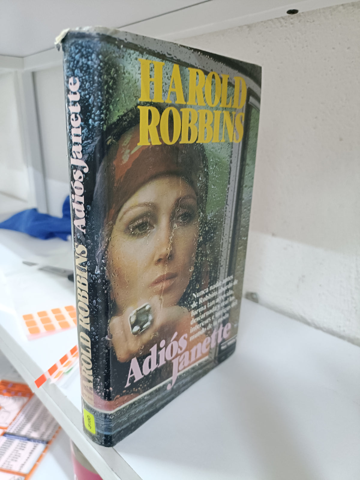 ADIOS JANETTE POR HAROLD ROBBINS USADO NOVELA JUAREZ 515