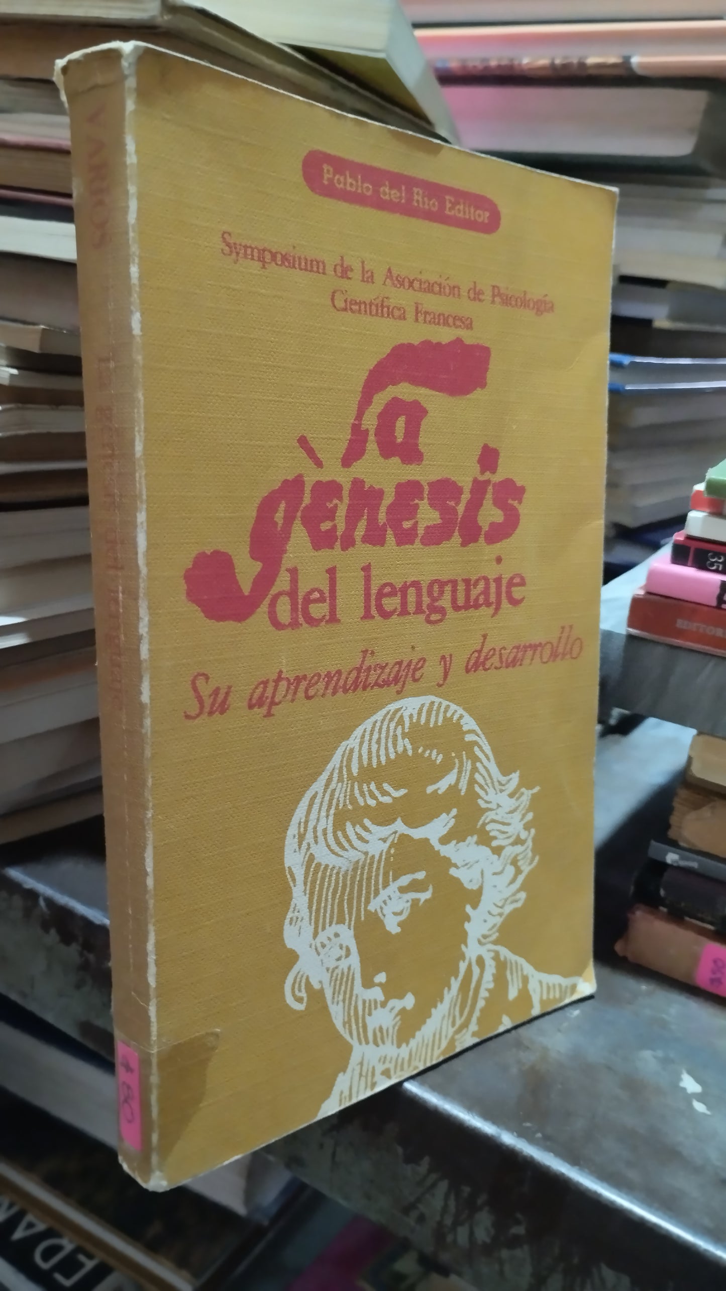 LA GENESIS DEL LENGUAJE SU APRENDIZAJE Y DESARROLLO POR PABLO DEL RIO LIBRO USADO PSICOLOGIA ALDAMA