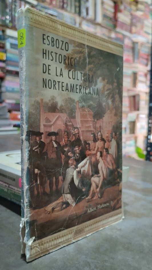 ESBOZO HISTORICO DE LA CULTURA NORTEAMÉRICANA LIBRO USADO HISTORIA ALDAMA