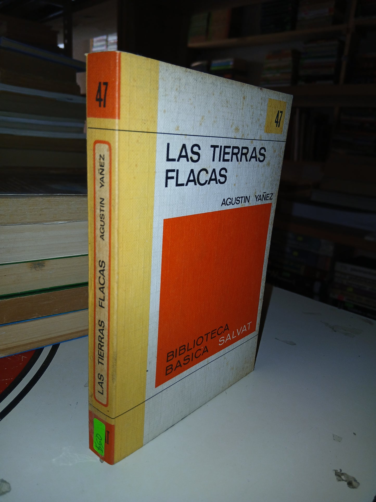 LAS TIERRAS FLACAS POR AGUSTÍN YAÑEZ USADO NOVELA LITERARIO 207