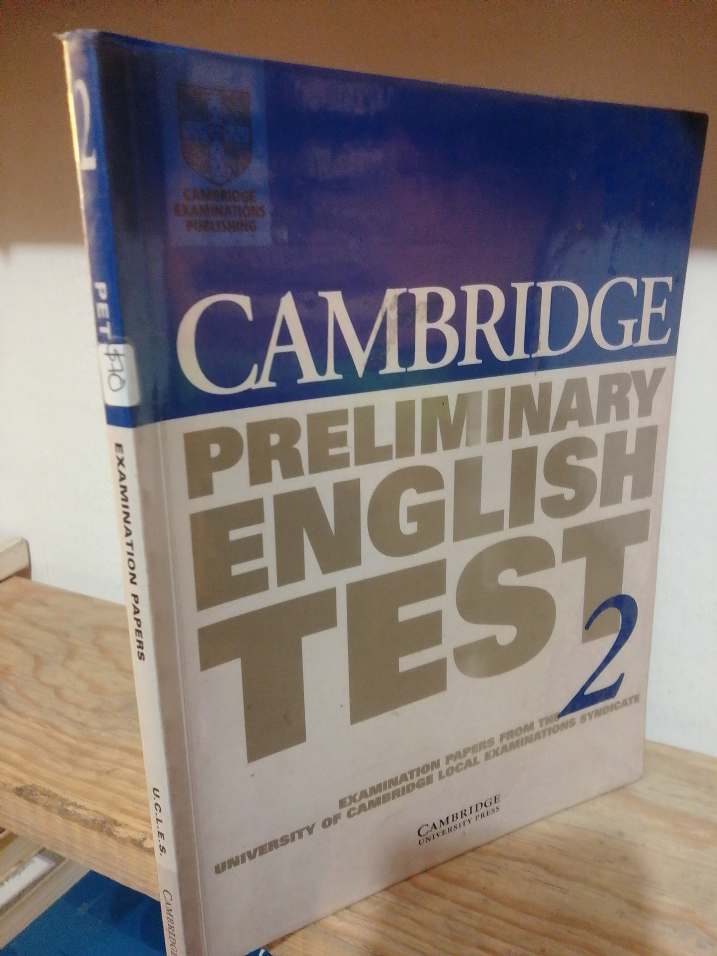 CAMBRIDGE PRELIMINARY ENGLISH TEST 2 USADO IDIOMAS JUAREZ