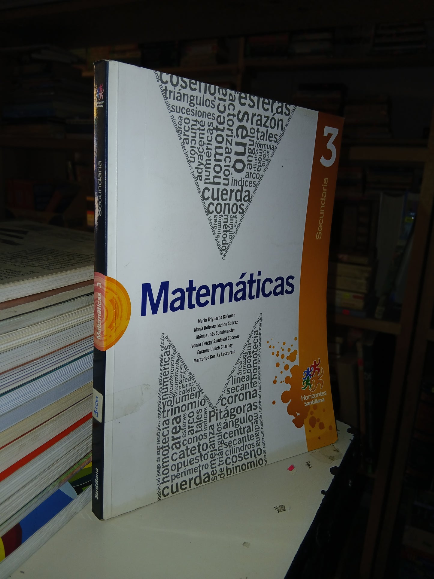 MATEMÁTICAS 3 (SECUNDARIA) (VARIOS AUTORES) USADO MATEMÁTICAS LITERARIO 207