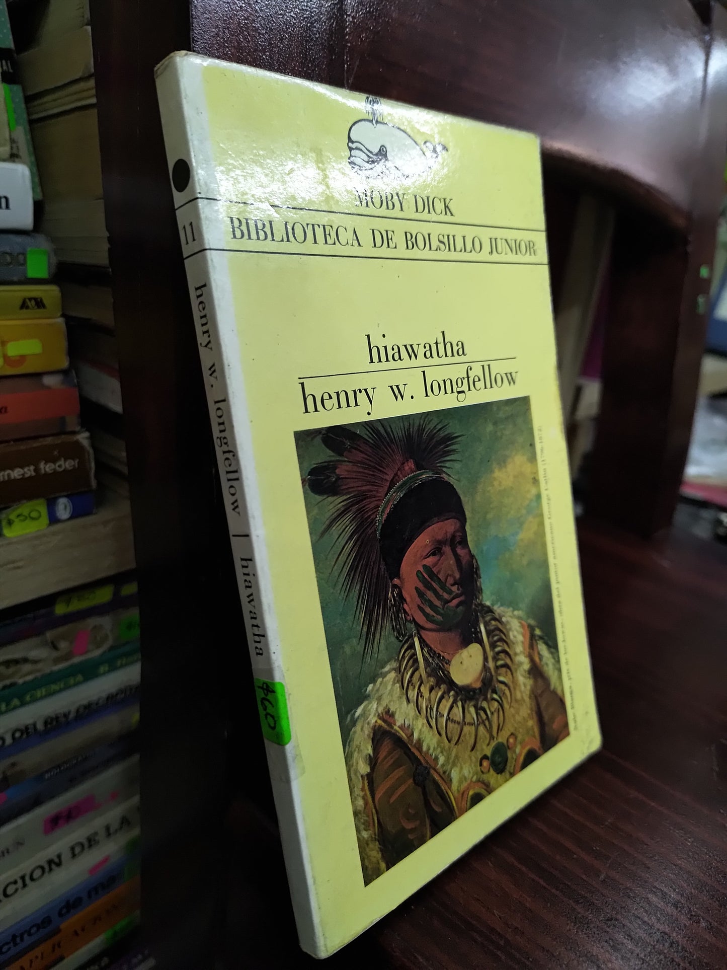 HIAWATHA POR HENRY W. LONGFELLOW USADO NOVELAS LITERARIO 207