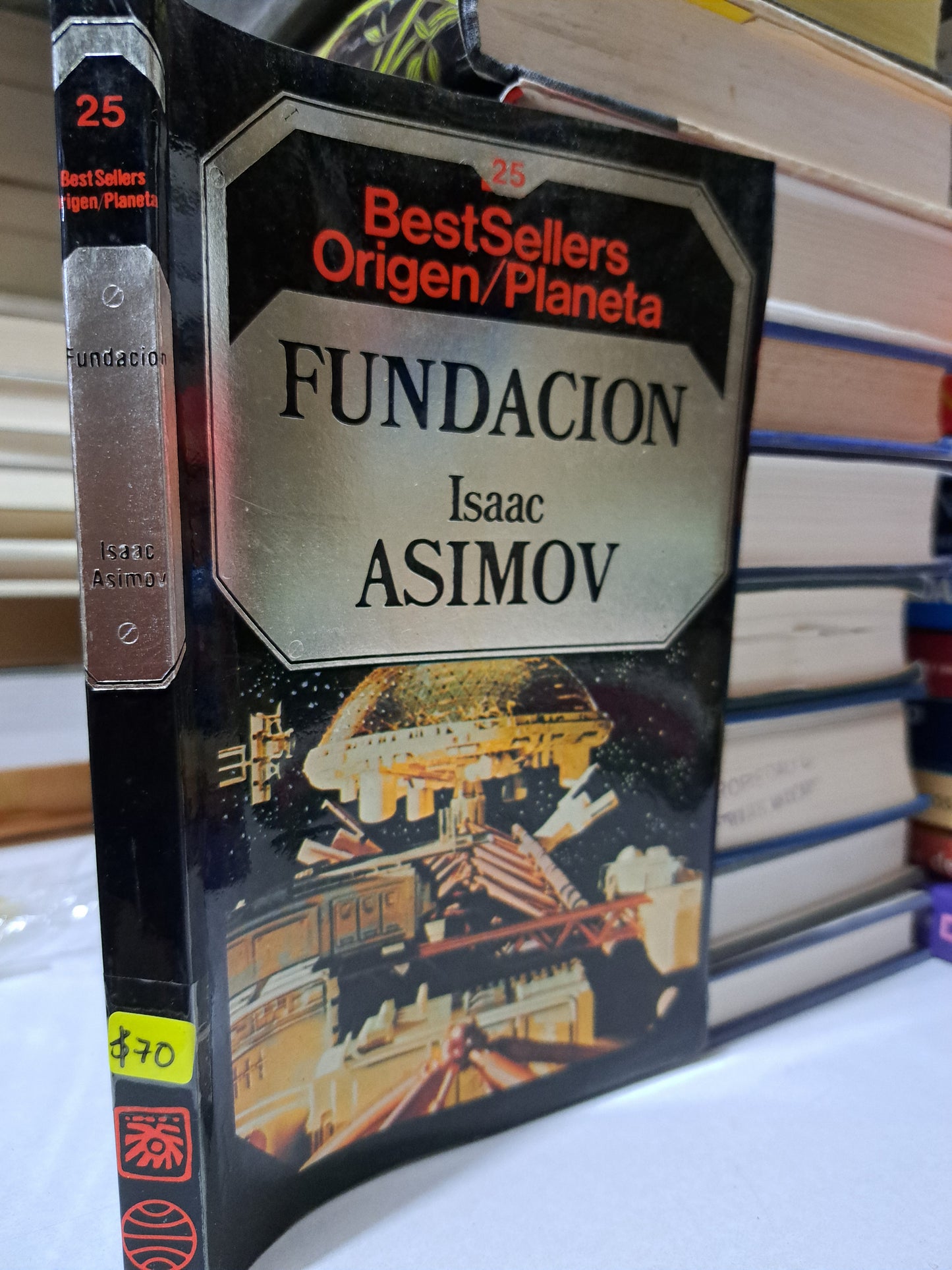 FUNDACIÓN #25 ISAAC ASIMOV USADO NOVELA JUÁREZ