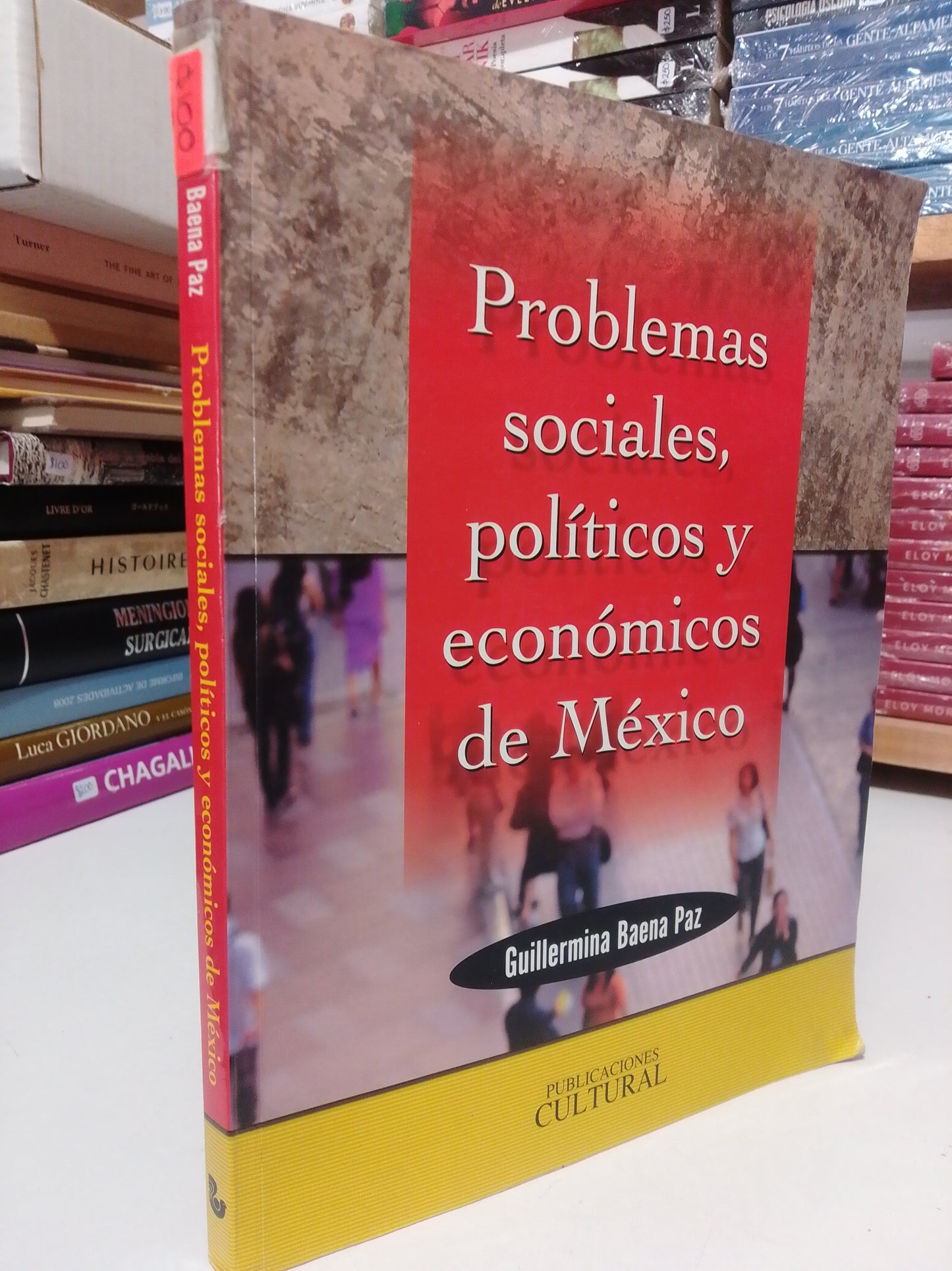 PROBLEMAS SOCIALES POLITICOS Y ECONOMICOS DE MEXICO POR GUILLERMINA BAENA PAZ USADO HISTORIA JUAREZ