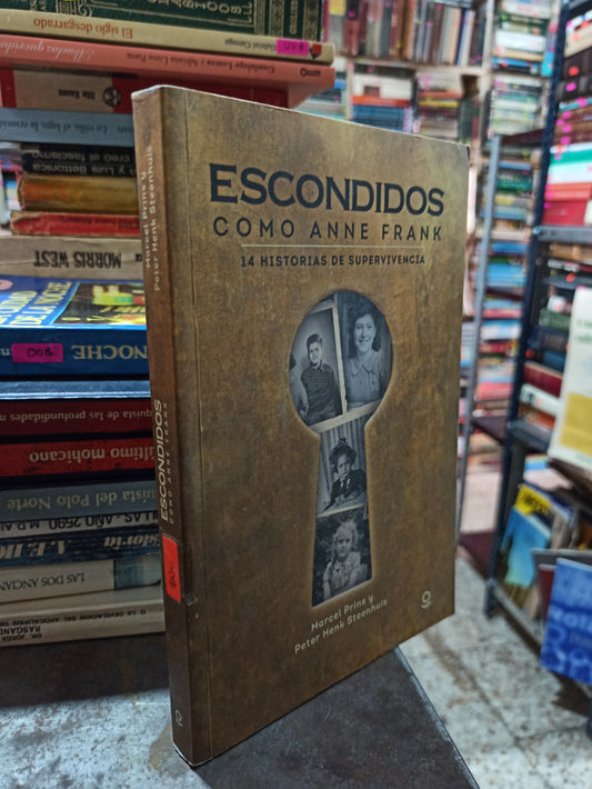 ESCONDIDOS COMO ANNE FRANK POR MARCEL PRINS USADO NOVELAS ALDAMA