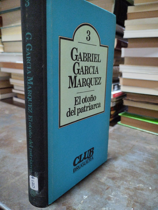 EL OTOÑO DEL PATRIARCA POR GABRIEL GARCIA MARQUEZ USADO POESIA ALDAMA