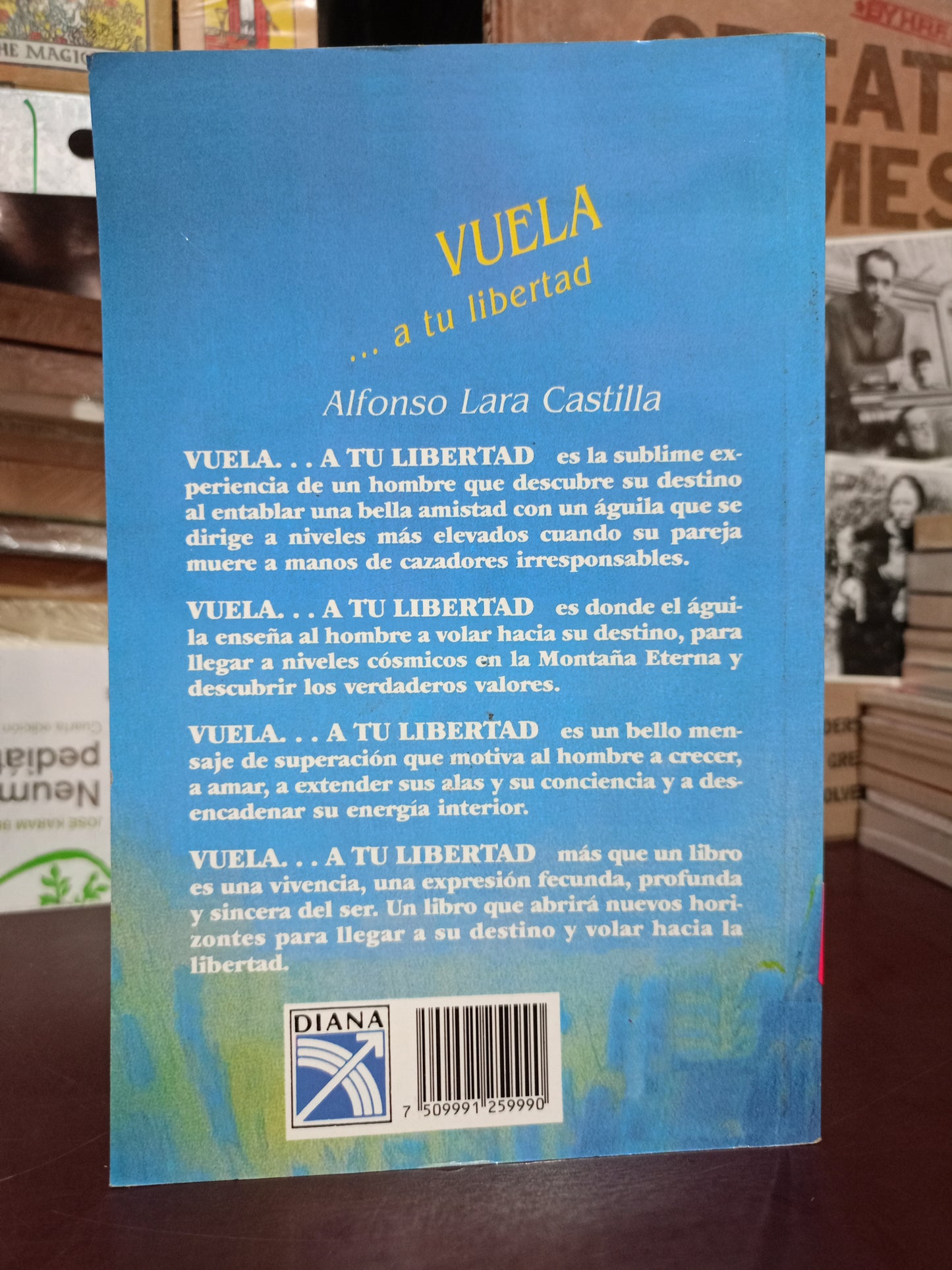 VUELA... A TU LIBERTAD POR ALFONSO LARA CASTILLA USADO SUPERACIÓN PERSONAL LITERARIO 305
