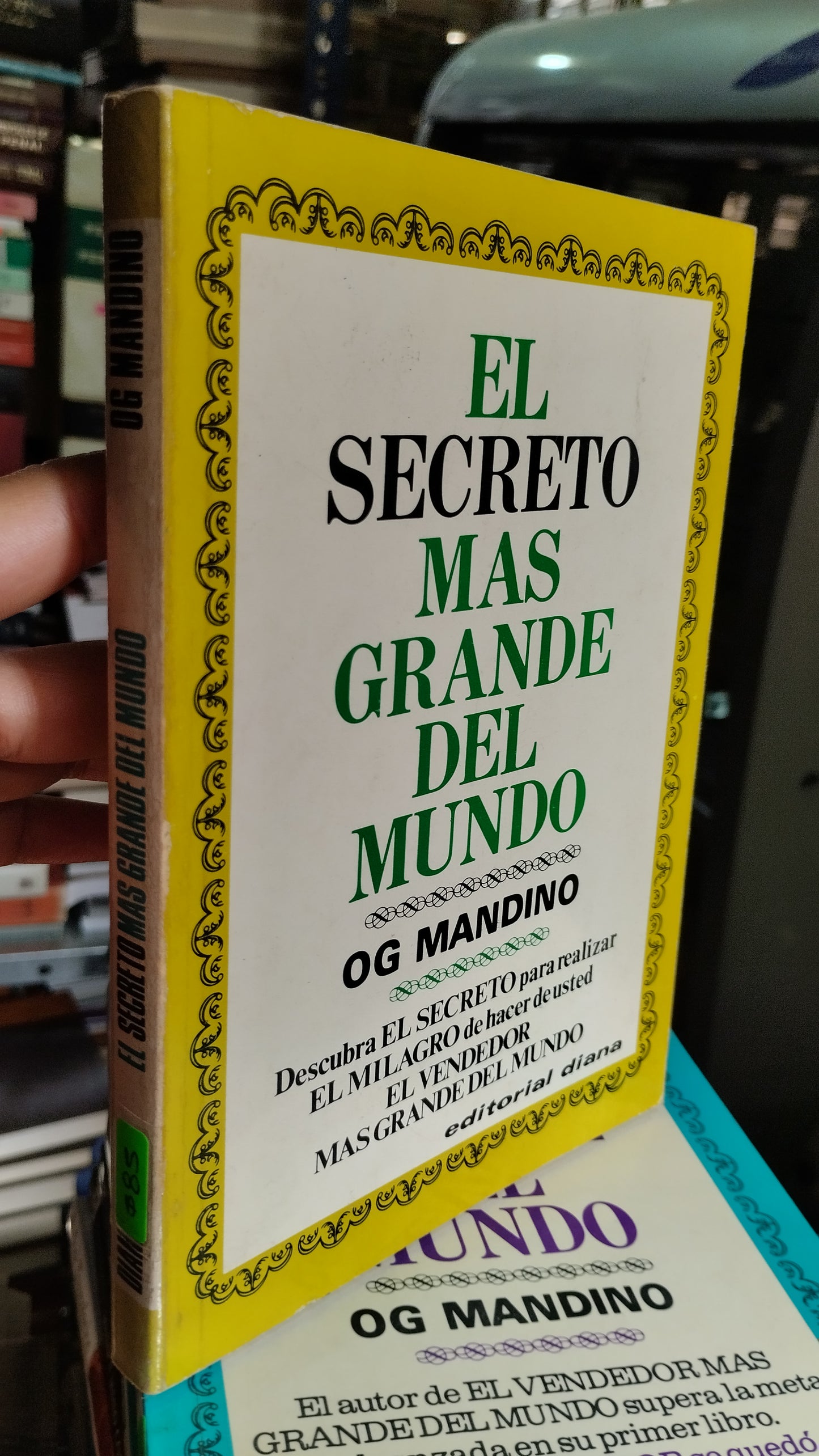 EL SECRETO MAS GRANDE DEL MUNDO POR OG MANDINO LIBRO USADO SUPERACION PERSONAL ALDAMA
