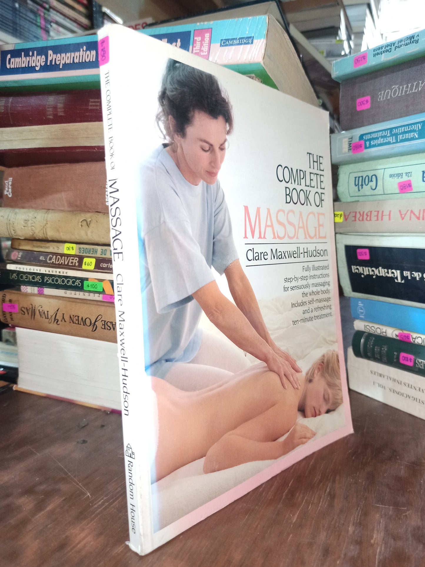 THE COMPLETE BOOK MASSAGE POR CLARE MAXWELL HUDSON USADO SALUD ALDAMA