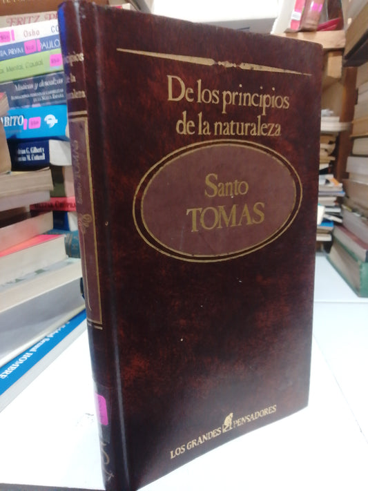 DE LOS PRINCIPIOS DE LA NATURALEZA POR SANTO TOMAS USADO SOCIOLOGÍA JUAREZ