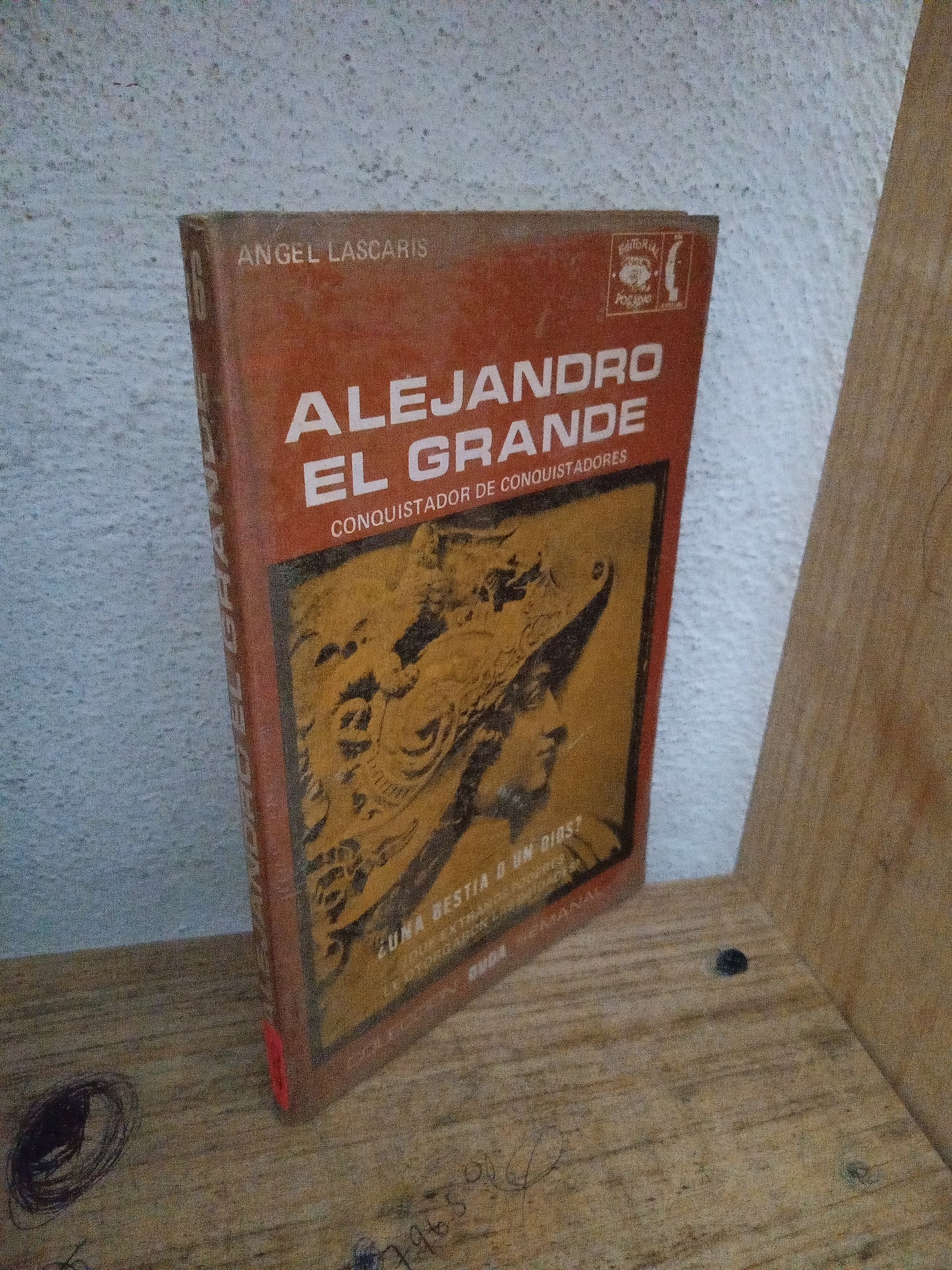 ALEJANDRO EL GRANDE POR ANGEL LASCARIS USADO HISTORIA LITERARIO 305