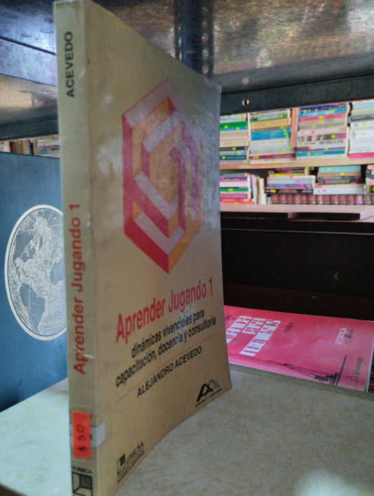APRENDER JUGANDO 1 POR ALEJANDRO ACEVEDO USADO EDUCACION ALDAMA