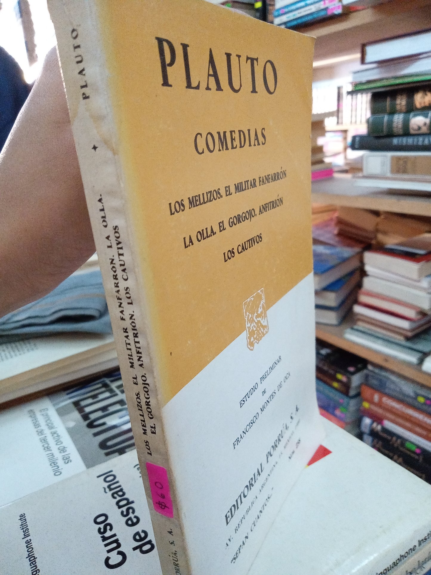 LOS MELLIZOS EL MILITAR FANDARRON LA OLLA EL GORGOJO ANFITRION LOS CAUTIVOS POR FRANCISCO MONTES DE OCO USADO NOVELA LITERARIO 207