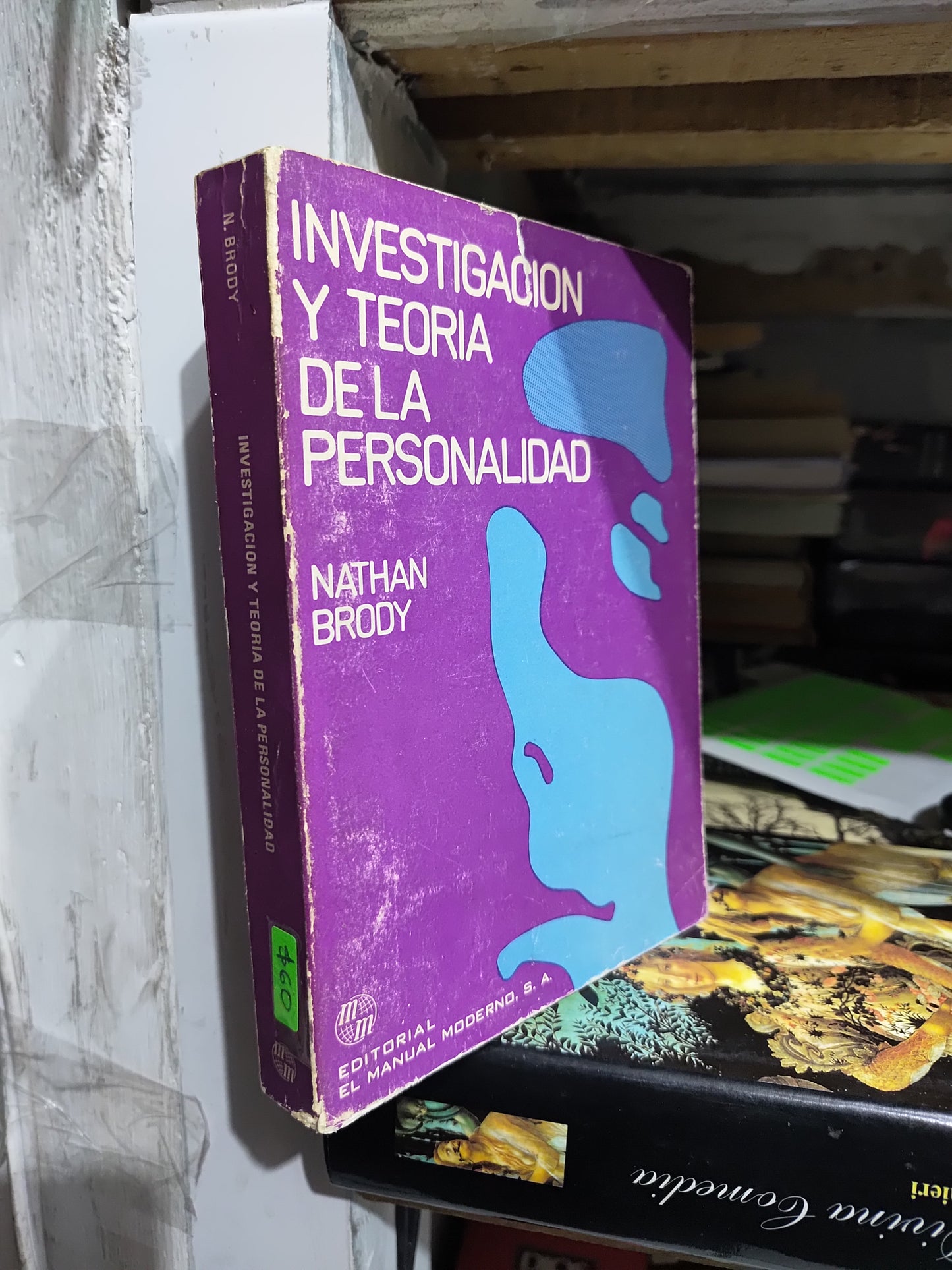 INVESTIGACION Y TEORIA DE LA PERSONALIDAD POR NATHAN BRODY USADO PSICOLOGIA JUAREZ