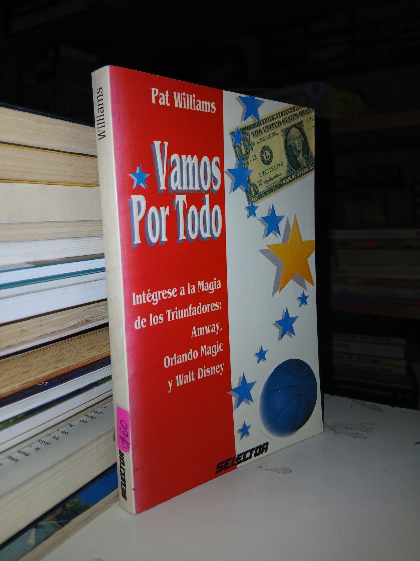 VAMOS POR TODO POR PAT WILLIAMS USADO MARKETING LITERARIO 207