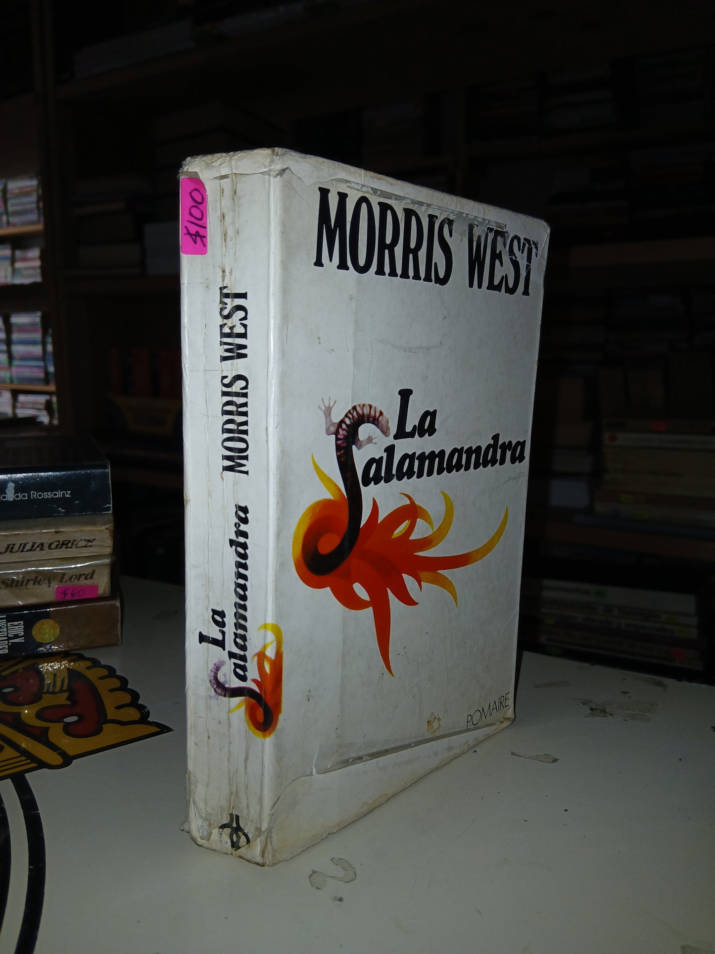 LA SALAMANDRA POR MORRIS WEST USADO NOVELA LITERARIO 207