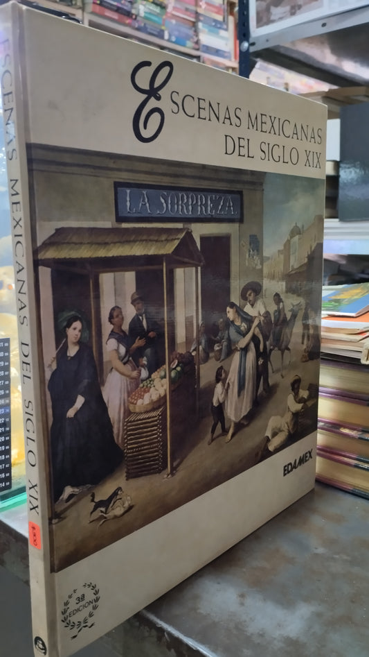 ESCENAS MEXICANAS DEL SIGLO XIX LIBRO USADO ARTE ALDAMA