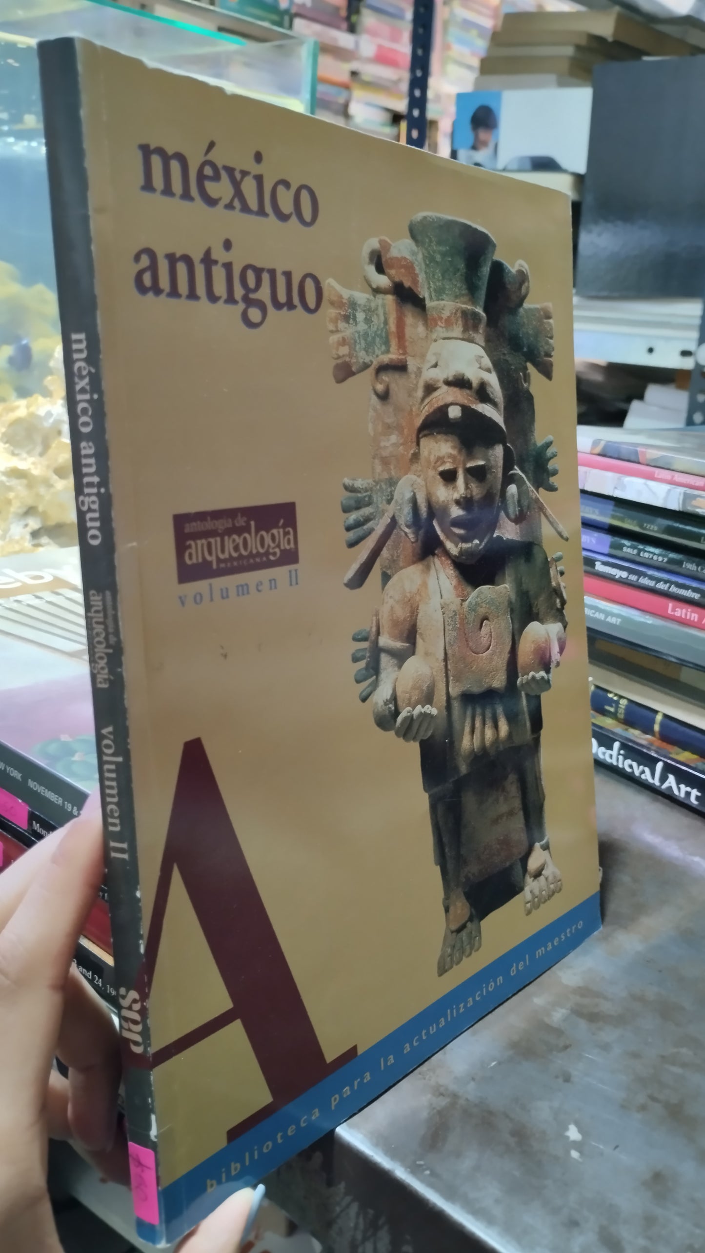 MEXICO ANTIGUO VOLUMEN II LIBRO USADO ARTE ALDAMA