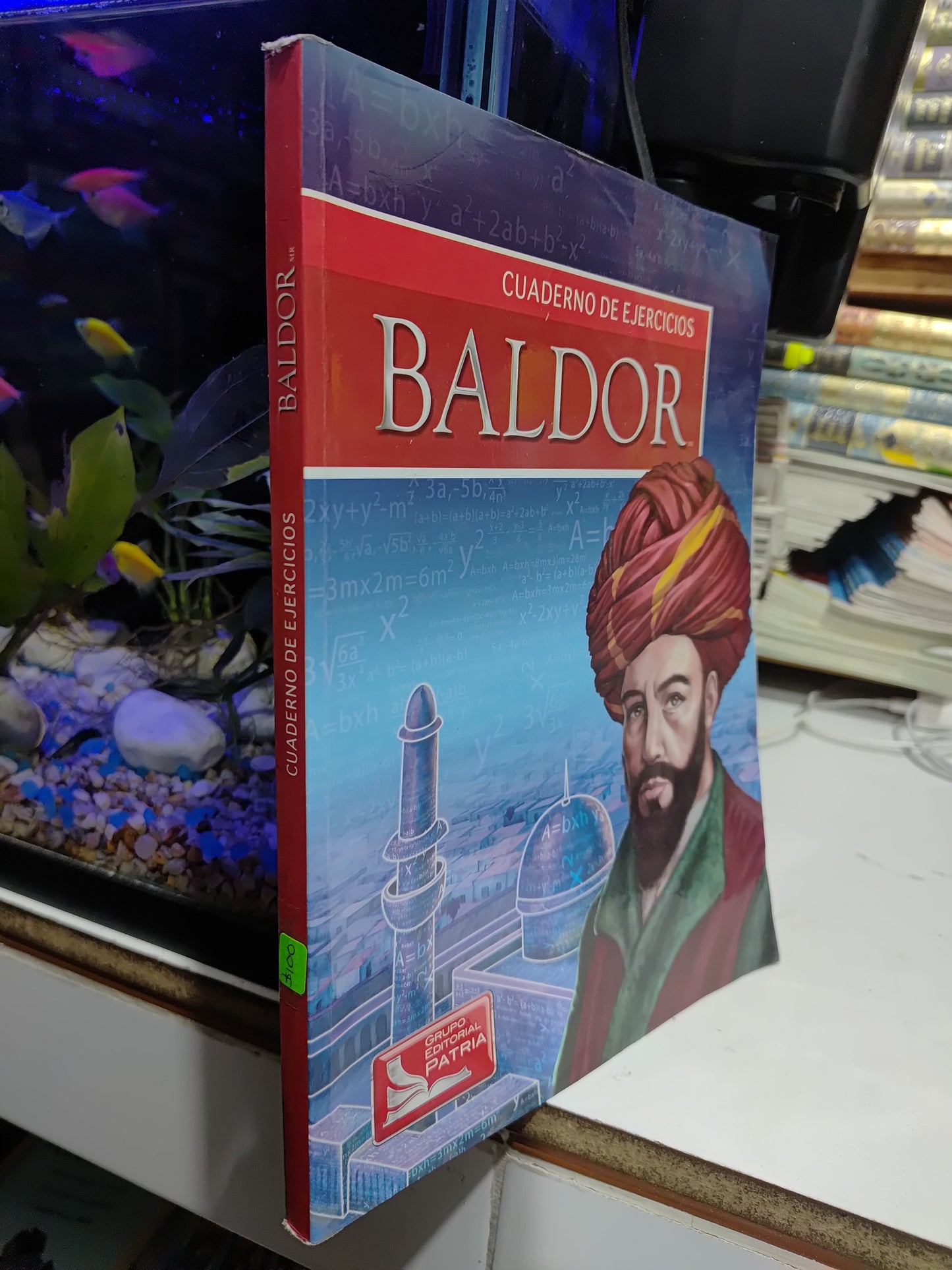 CUADERNO DE EJERCICIOS BALDOR POR EDITORIAL PATRIA USADO MATEMÁTICAS JUAREZ