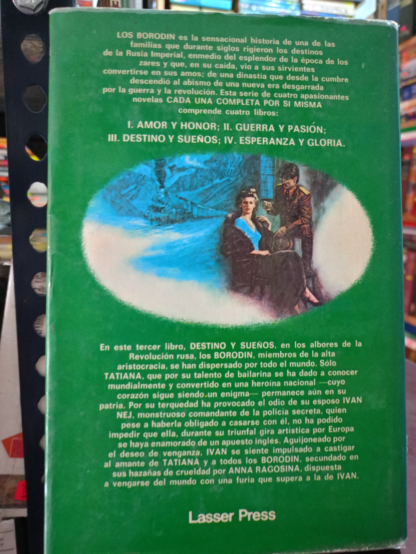 DESTINO Y SUEÑOS LOS BORODIN III LESLIE ARLEN USADO NOVELA LITERARIO 305