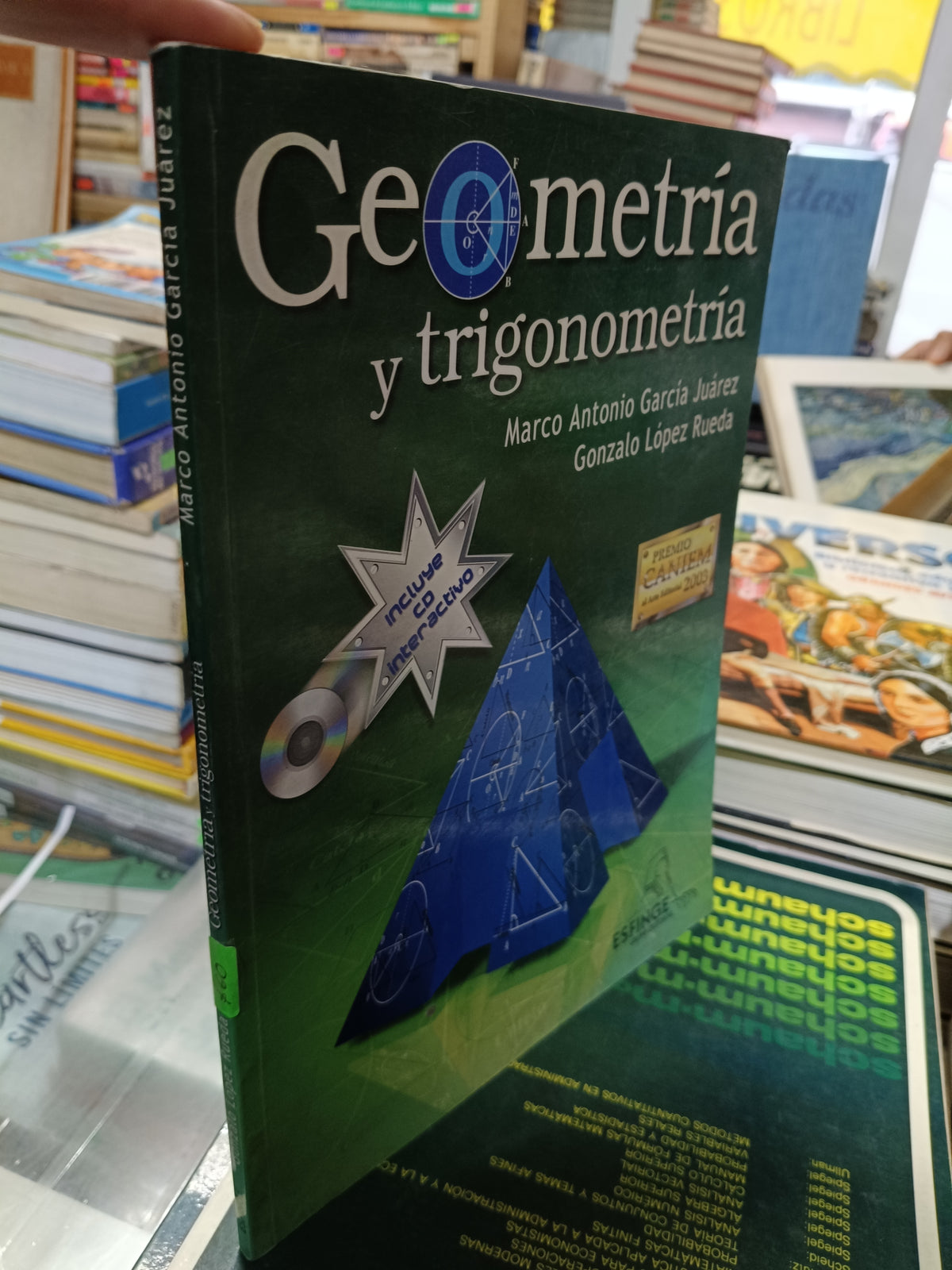 GEOMETRIA Y TRIGONOMETRIA POR MARCI ANTONIO GARCIA USADO MATEMÁTICAS JUAREZ 507