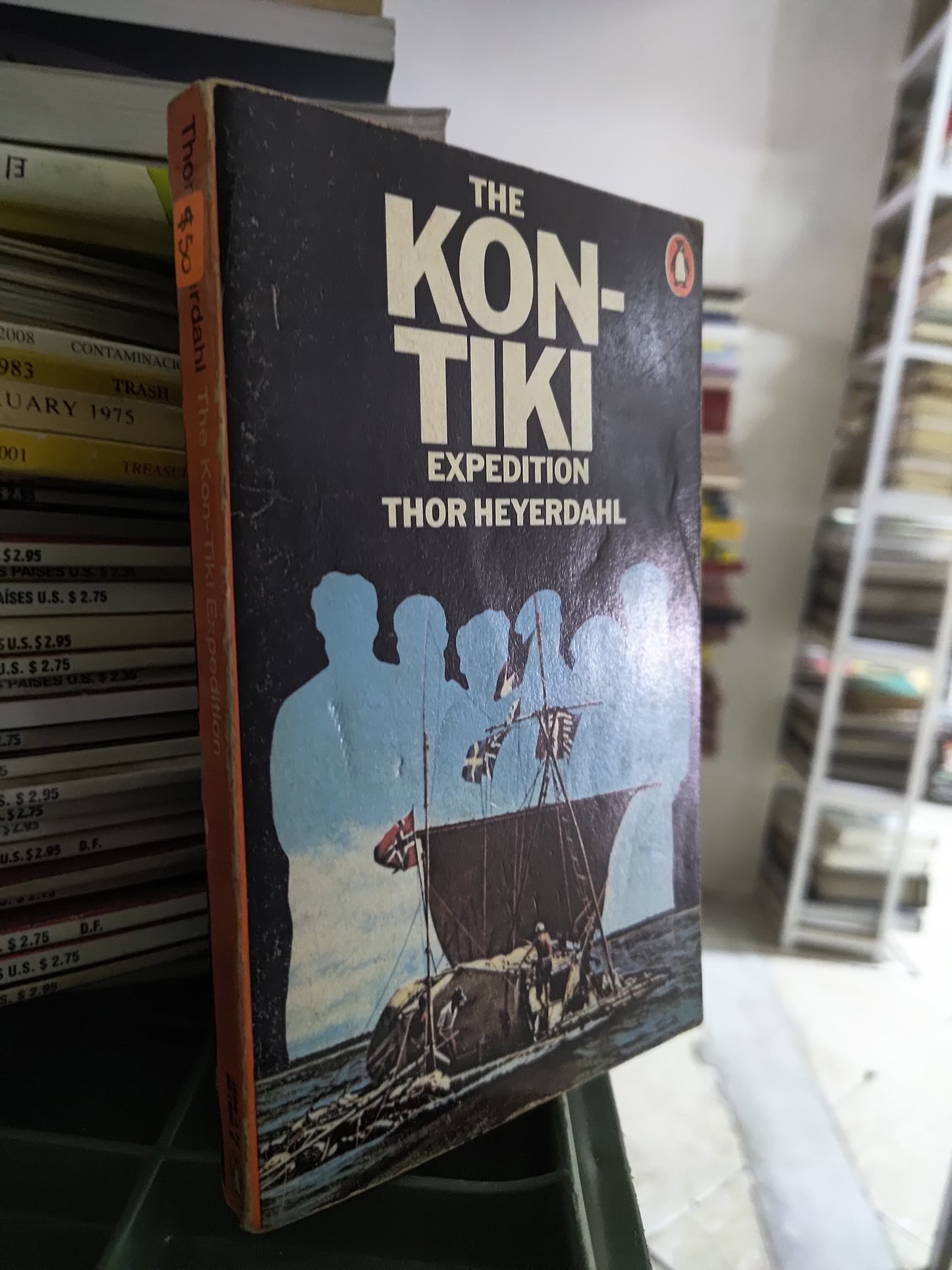 THE KON TIKI POR THOR HEYERDAHL USADO IDIOMAS JUAREZ 515