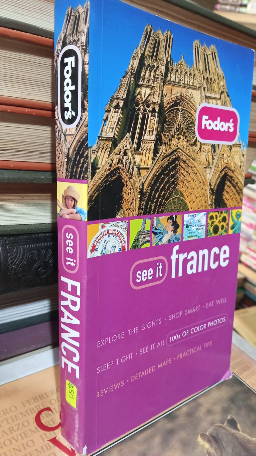 SEE IT FRANCE EDITORIAL FODOR'S USADO IDIOMAS JUAREZ 507