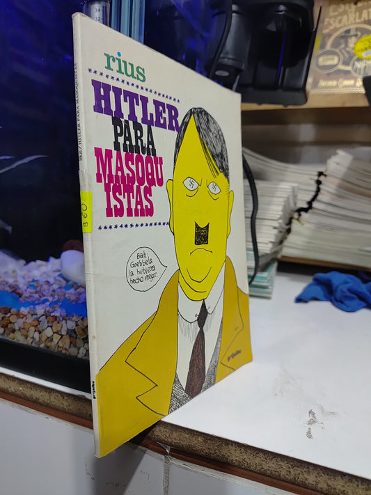 HITLER PARA MASOQUISTAS POR RIUS USADO NOVELAS JUAREZ