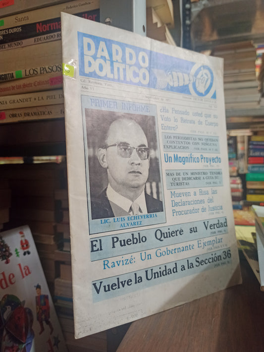DARDO POLITICO POR VICTOR ZAVALA USADO POLITICA ALDAMA