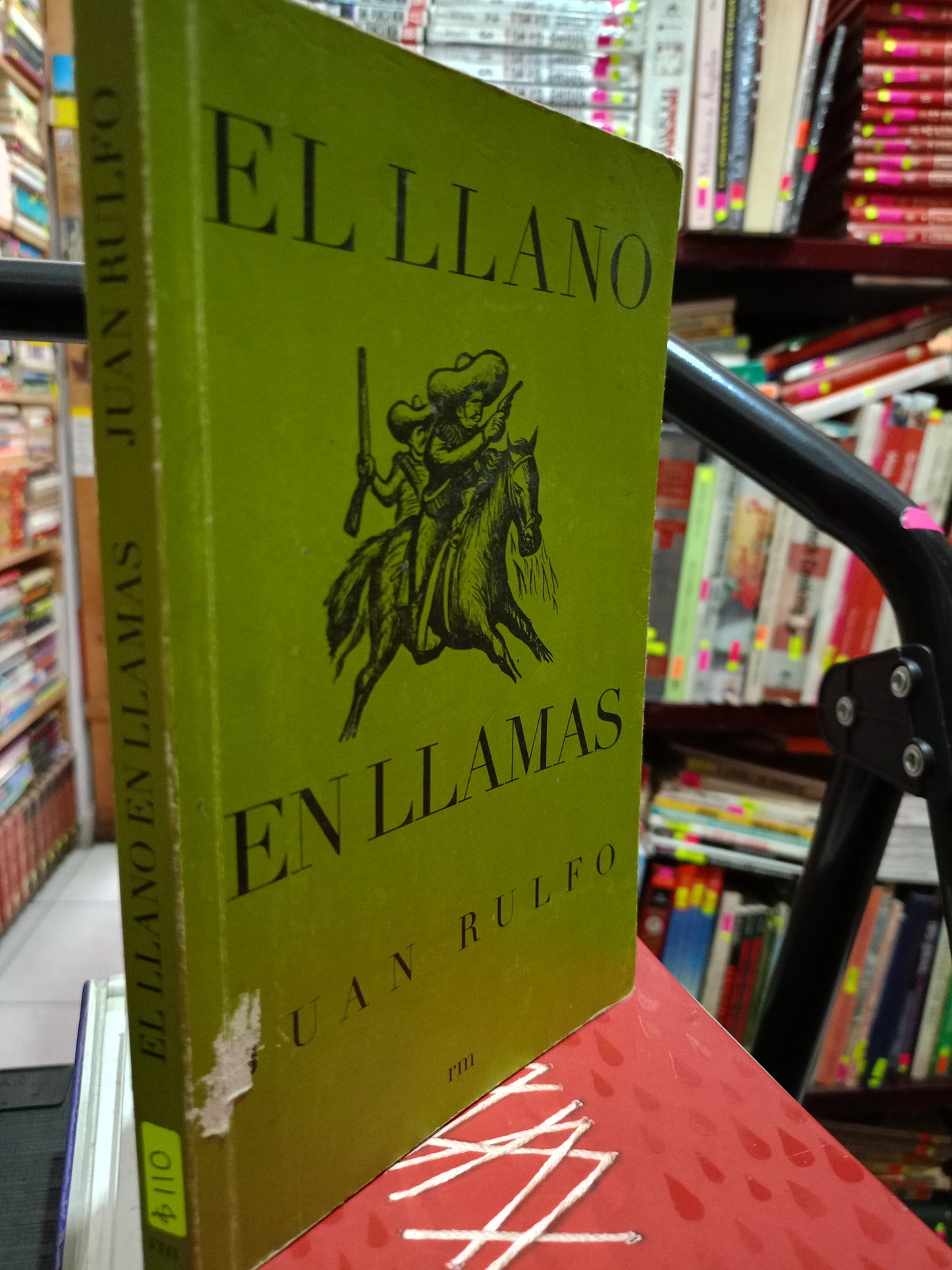 EL LLANO EN LLAMAS POR JUAN RULFO USADO NOVELA LITERARIO 305