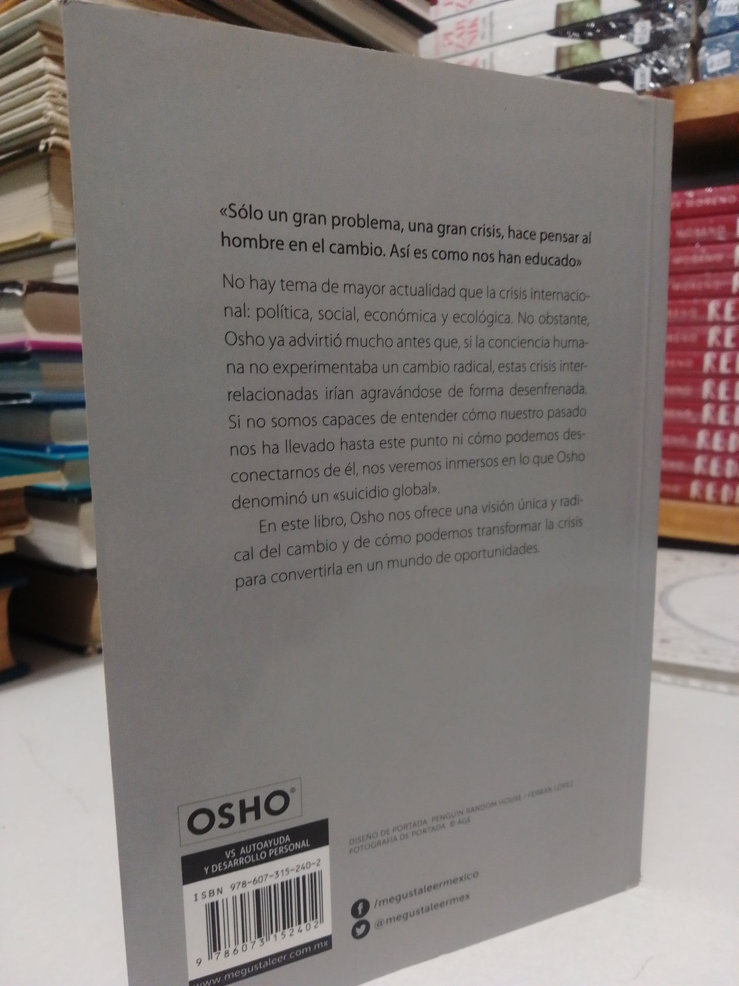 CAMBIO POR OSHO USADO SUPERACIÓN PERSONAL JUÁREZ