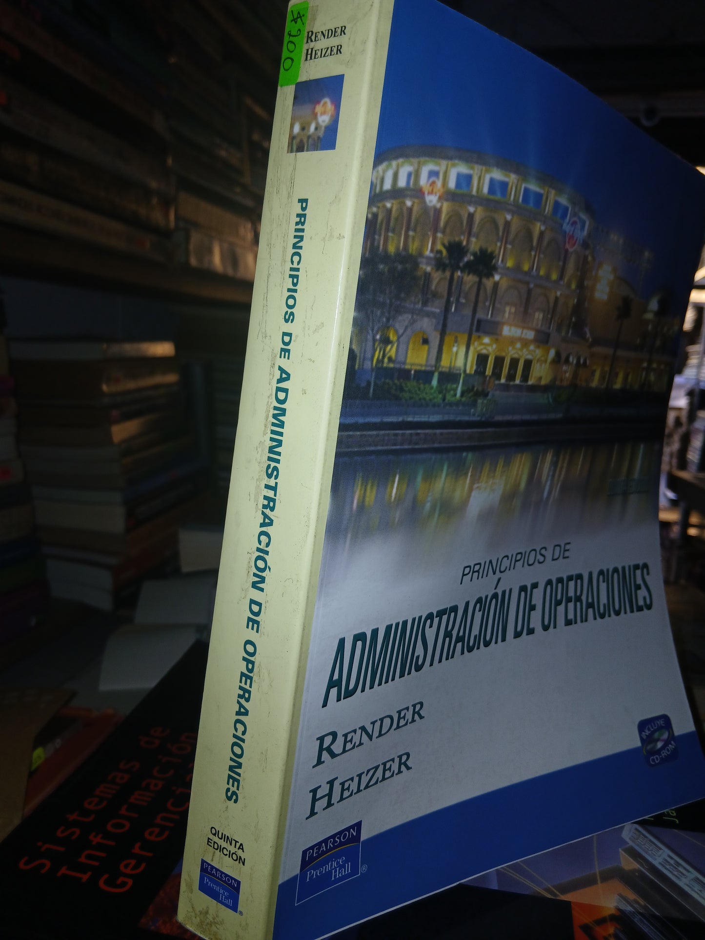 PRINCIPIOS DE ADMINISTRACIÓN DE OPERACIONES POR RENDER Y HEIZER USADO ADMINISTRACIÓN LITERARIO 207