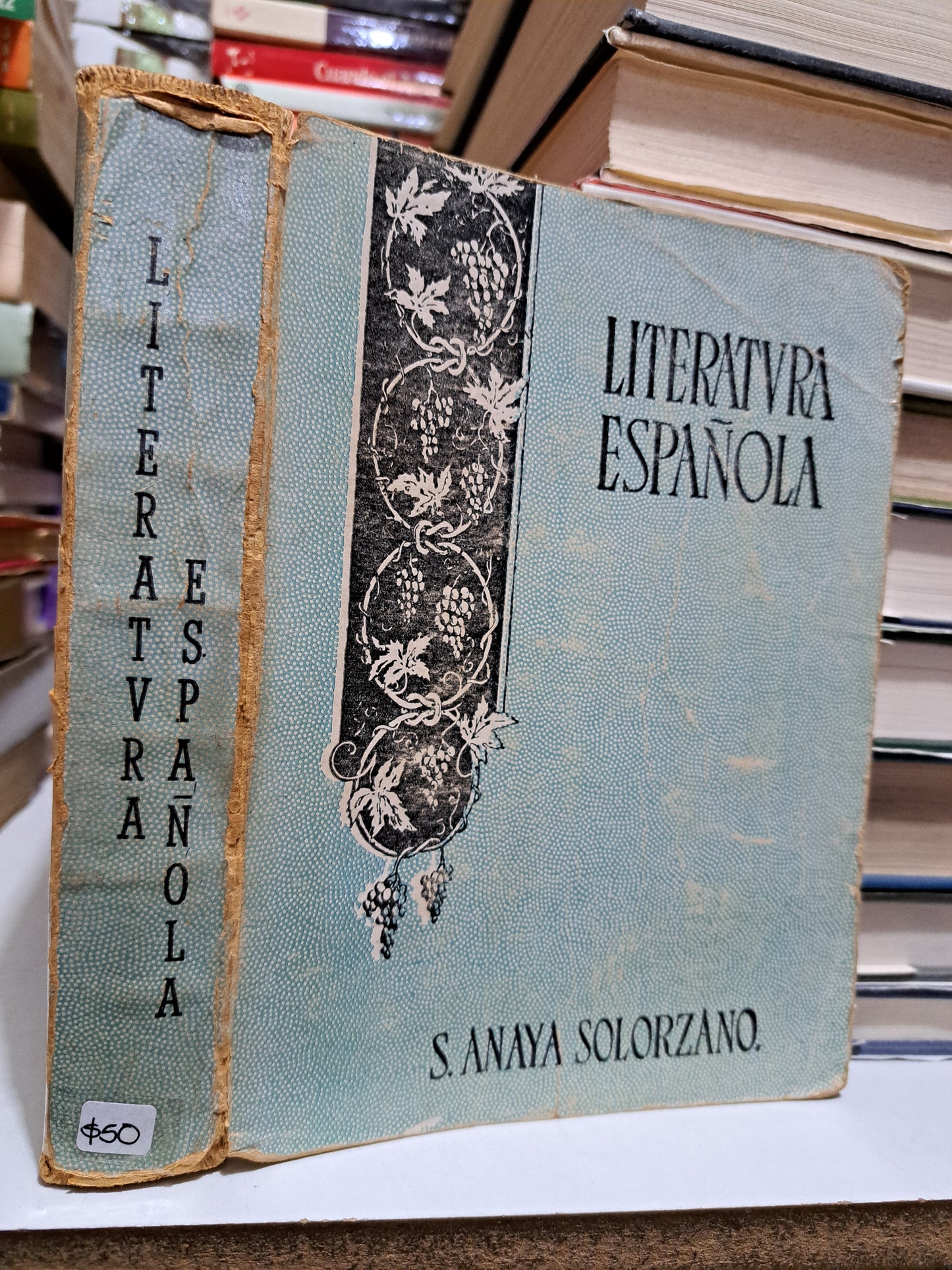 LITERATURA ESPAÑOLA S.ANAYA SOLORZANO USADO NOVELA JUÁREZ