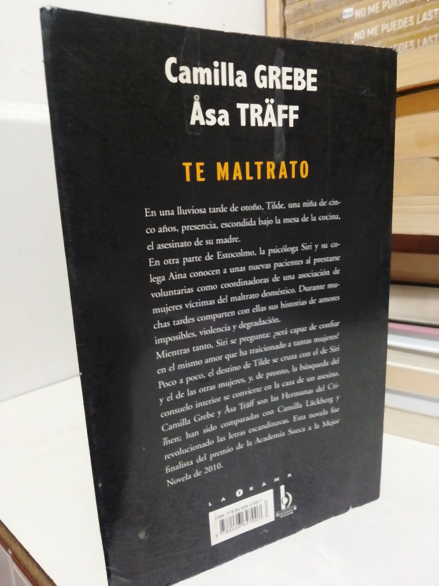 TE MALTRATO POR CAMILA GRAVE ASA TRAFF USADO NOVELA JUÁREZ