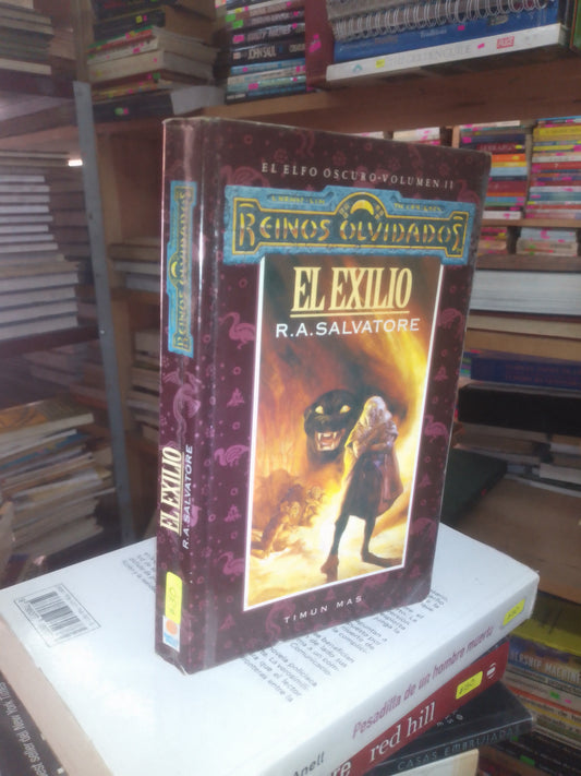 EL EXILIO POR R.A. SALVATORE USADO NOVELA LITERARIO 207