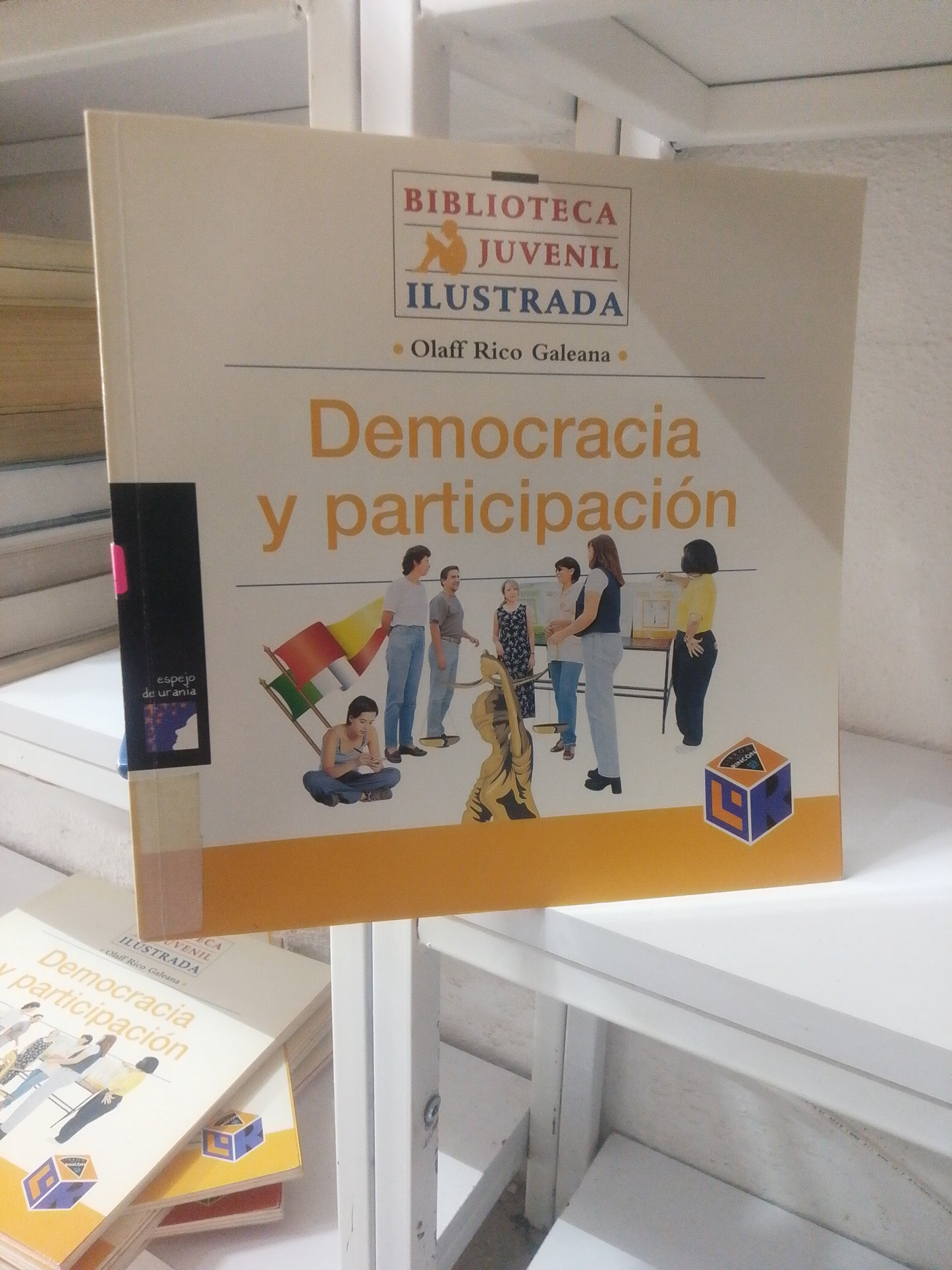DEMOCRACIA Y PARTICIPACION POR OLAFF RICO GALEANA USADO INFANTIL JUAREZ 515