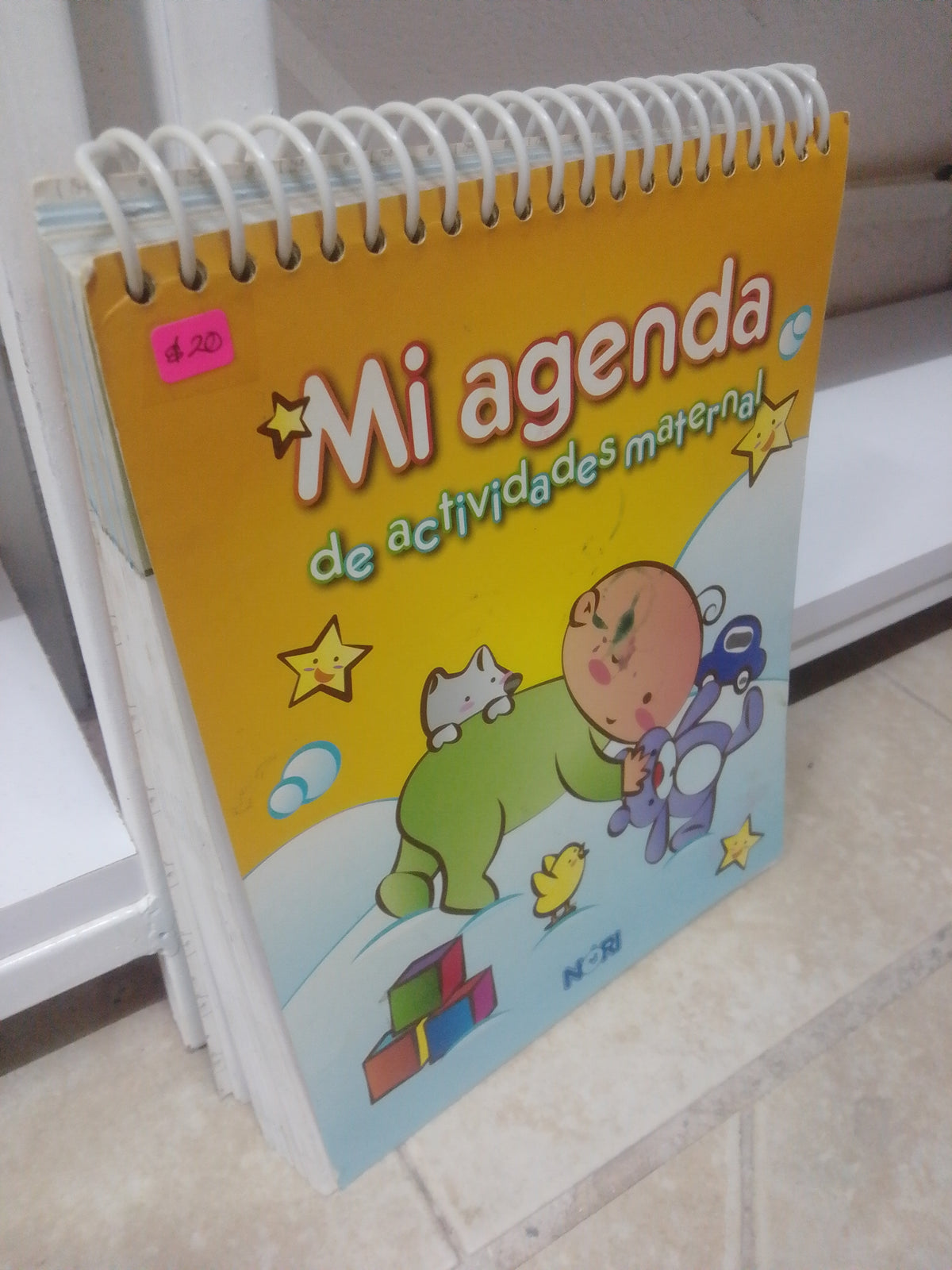 MI AGENDA DE ACTIVIDADES MATERNALES POR DESCONOCIDO USADO INFANTIL JUAREZ 515