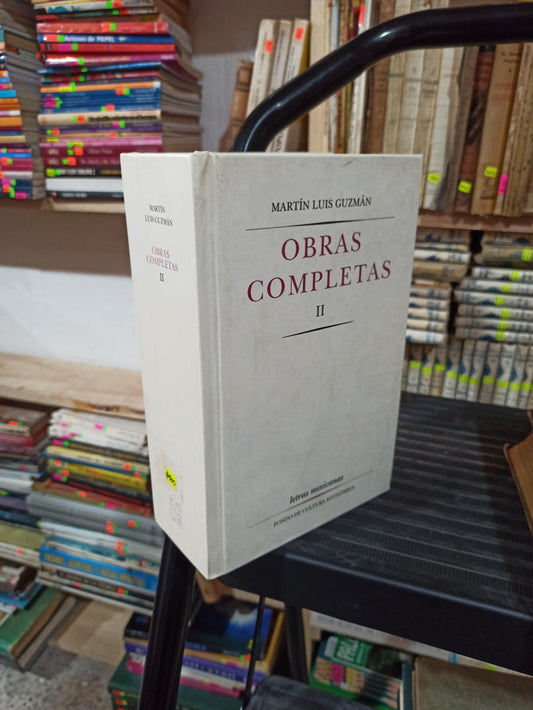 OBRAS COMPLETAS 2 POR MARTIN LUIS GUZMAN USADO ANTIGUOS ALDAMA
