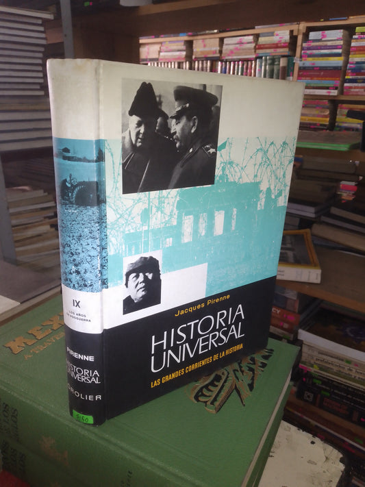 HISTORIA UNIVERSAL (TOMO IX): LOS AÑOS DE POSGUERRA POR JACQUES PIRENNE USADO ENCICLOPEDIAS LITERARIO 207