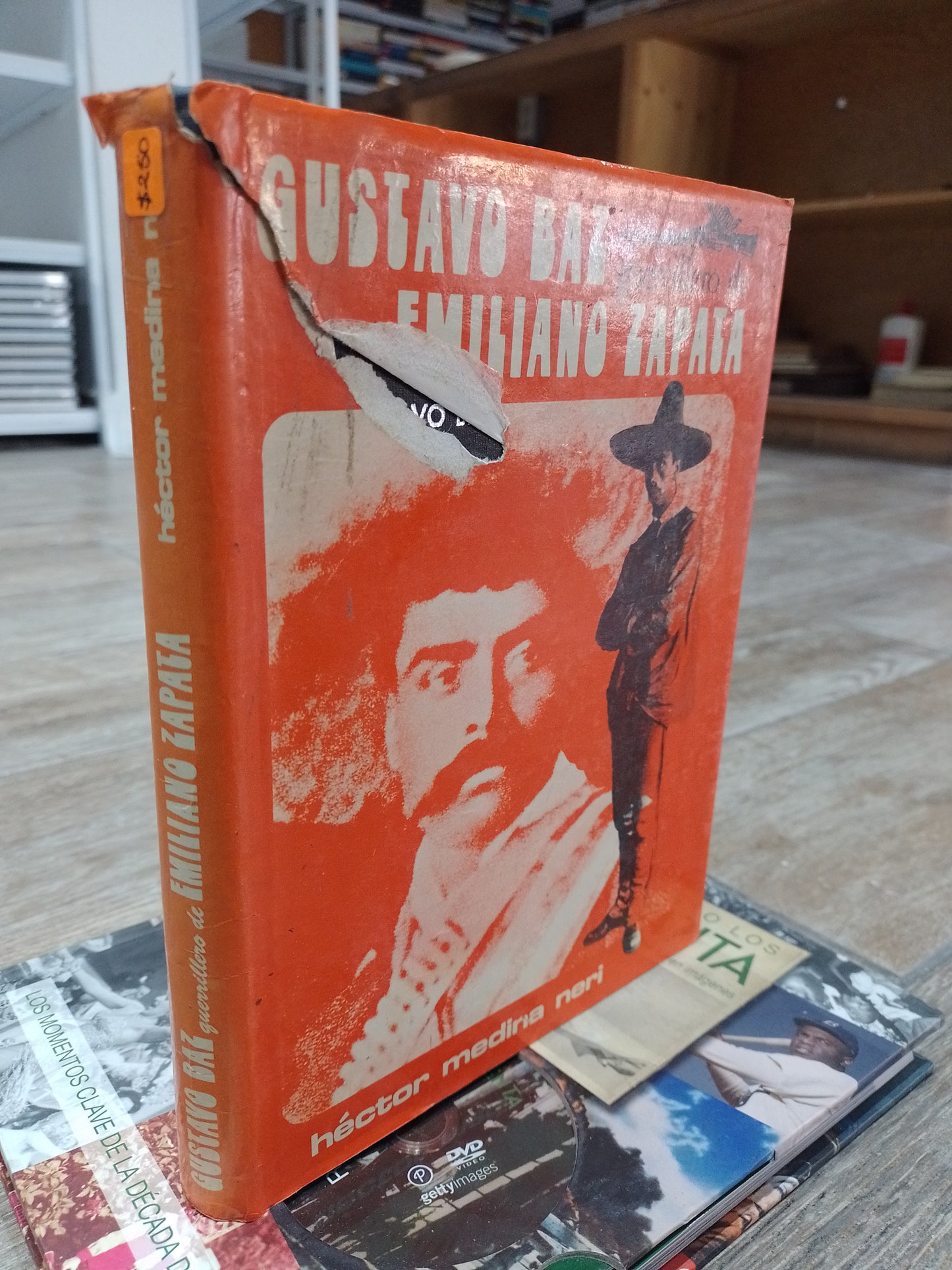 GUSTAVO BAZ GUERRILLERO DE EMILIANO ZAPATA POR HECTOR MEDINA NERI USADO HISTORIA JUAREZ 515