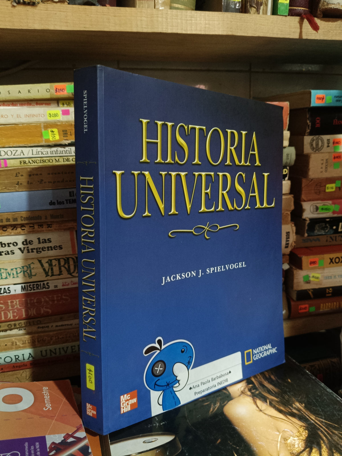 HISTORIA UNIVERSAL POR JACKSON J SPIELVOGEL USADO HISTORIA ALDAMA