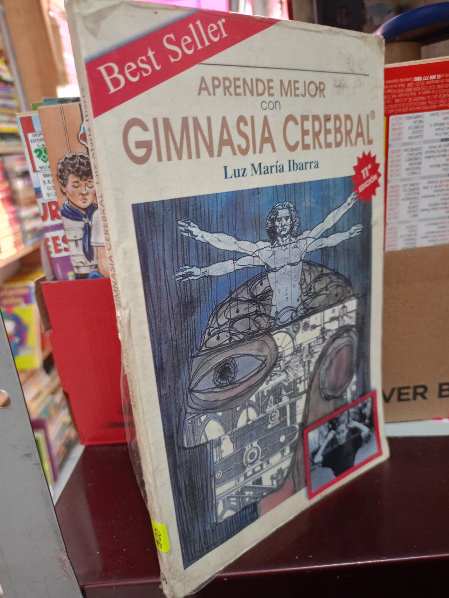 APRENDE MEJOR CON GIMNASIA CEREBRAL POR LUZ MARIA IBARRA USADO S.PERSONAL LITERARIO 305