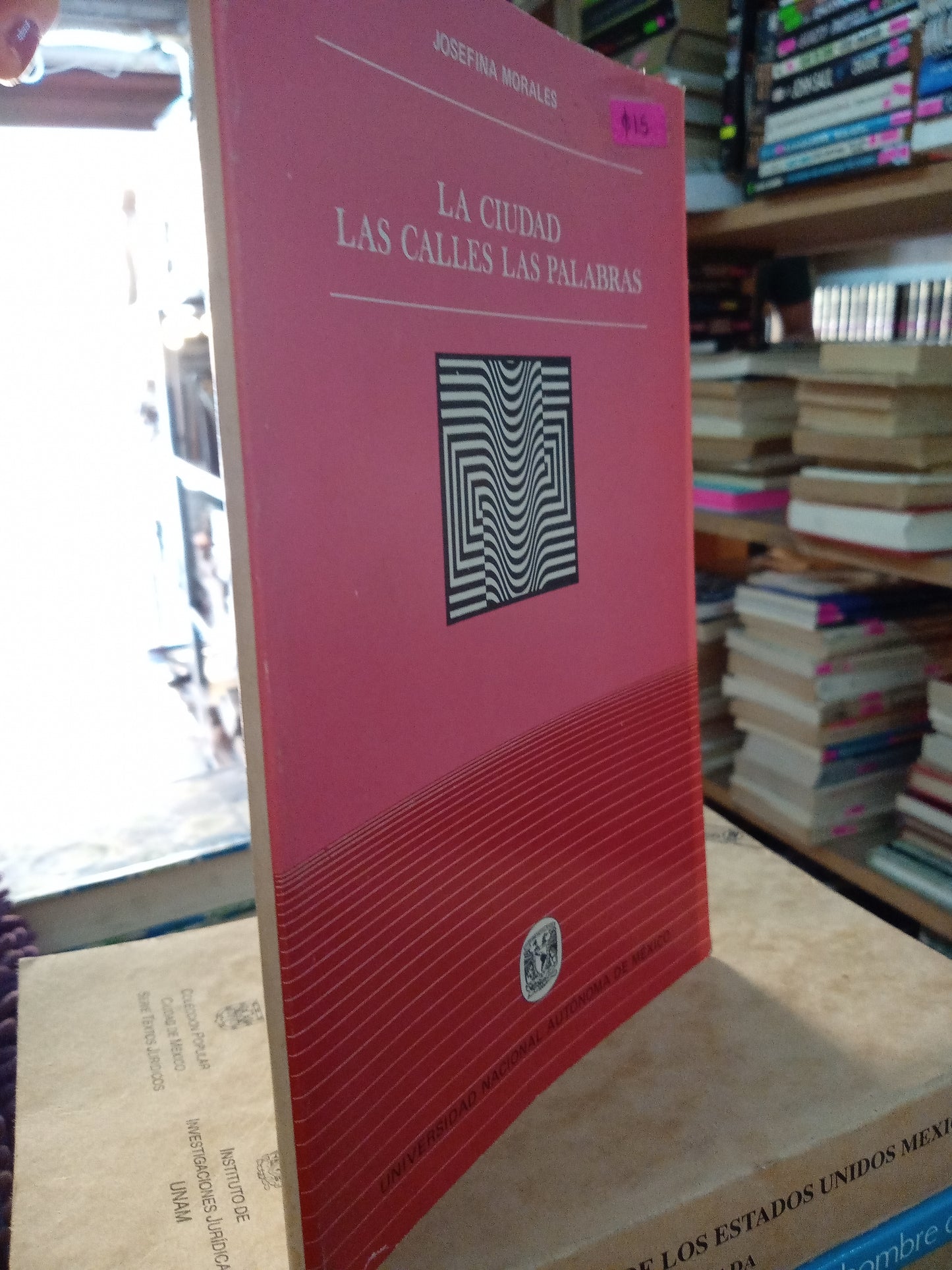 LA CIUDAD LAS CALLES LAS PALABRAS POR JOSEFINA MORALES USADO POESIA LITERARIO 207